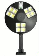 UB Lampa solara LED stradala A53 61 rotunda cu 4 casete